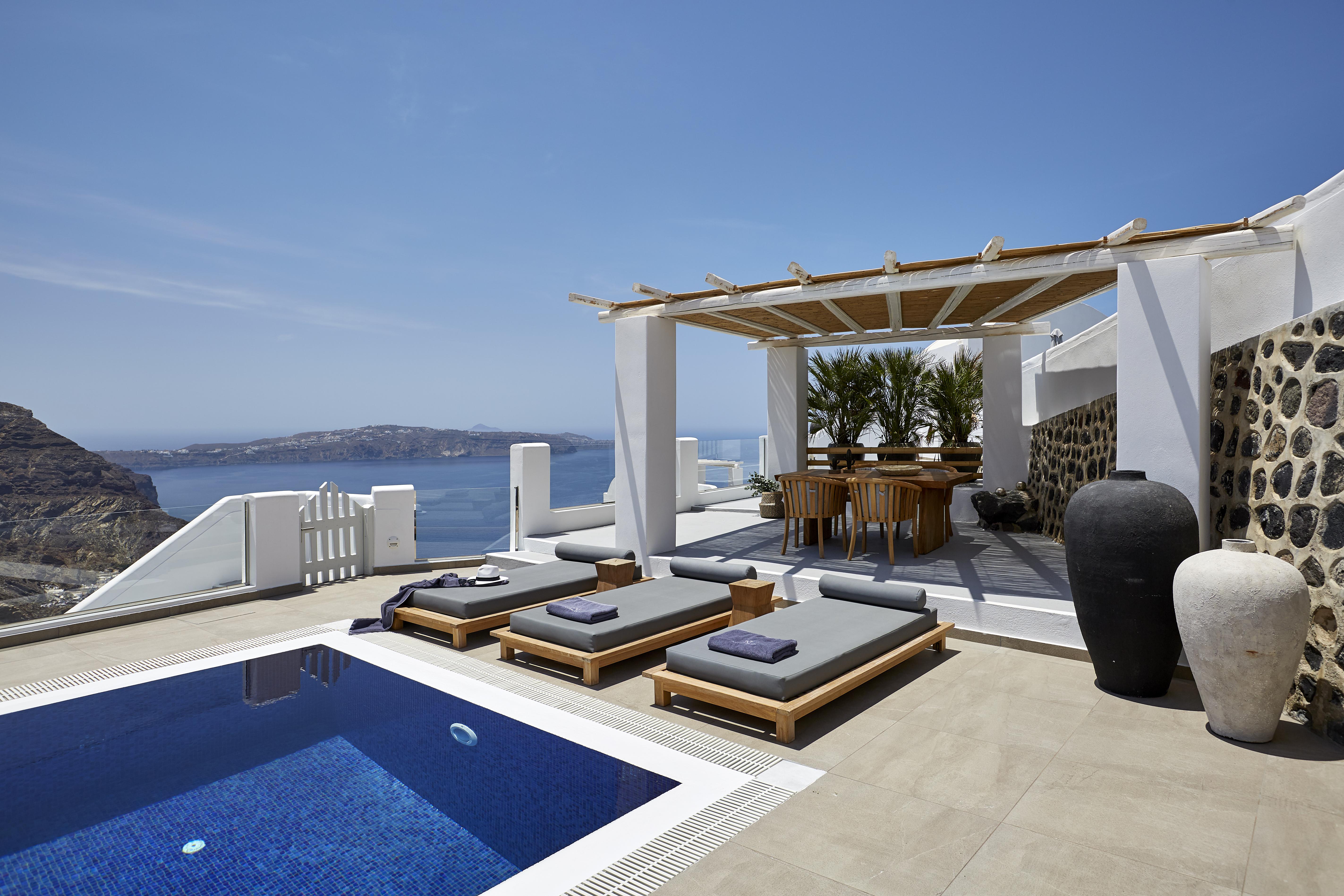 Villa Celestia Grand Fira  Exterior foto
